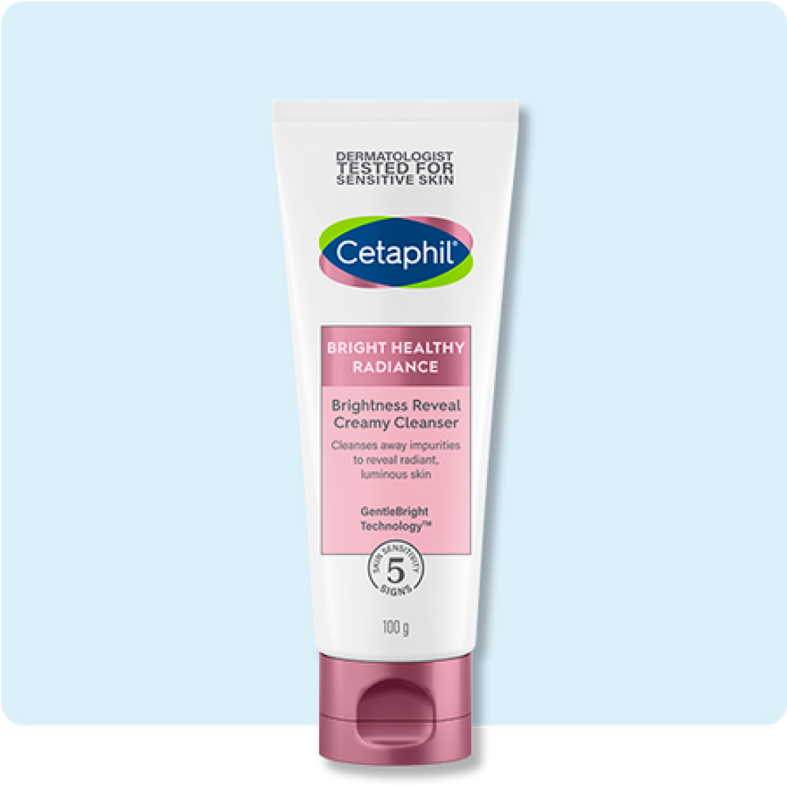 Cetaphil Bright Healthy Radiance Brightness Reveal Creamy Cleanser Image